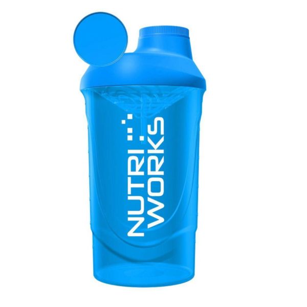 Nutri Works shaker 600ml, sininen